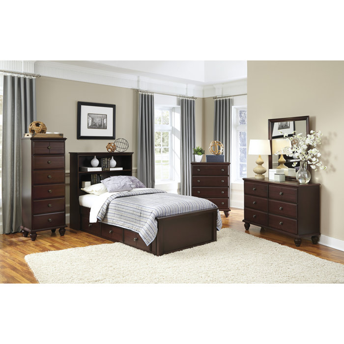 Rosalind Wheeler Joel Bookcase Headboard Wayfair